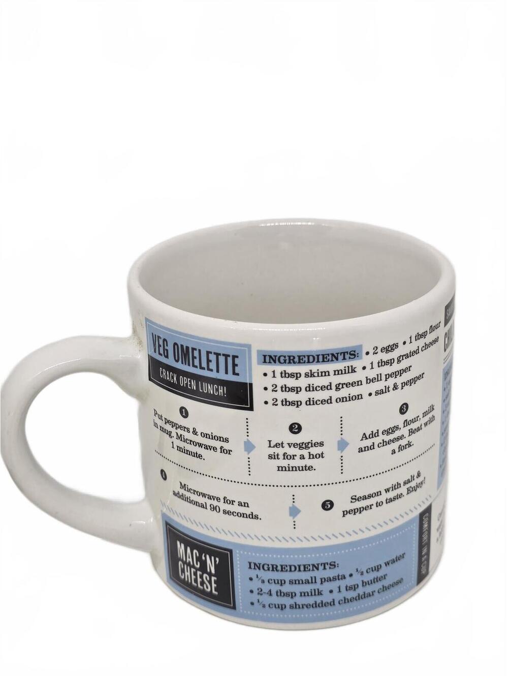 Fred Grub Mug Lunch Hour Lunchtime Recipes Microwave In Mug